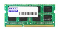 Memory RAM 1x 1GB GoodRAM SO-DIMM DDR3 1333MHz PC3-10600 | GR1333S364L9/1G