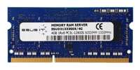 Memory RAM 1x 4GB ESUS IT SO-DIMM DDR3 1333MHz PC3-10600 | ESUD31333SS8/4G